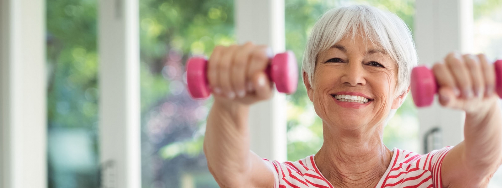 woman exercising